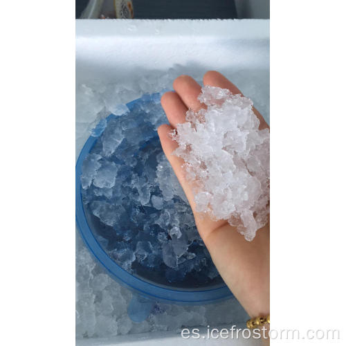 Máquina profesional para fabricar hielo en escamas de nieve de laboratorio